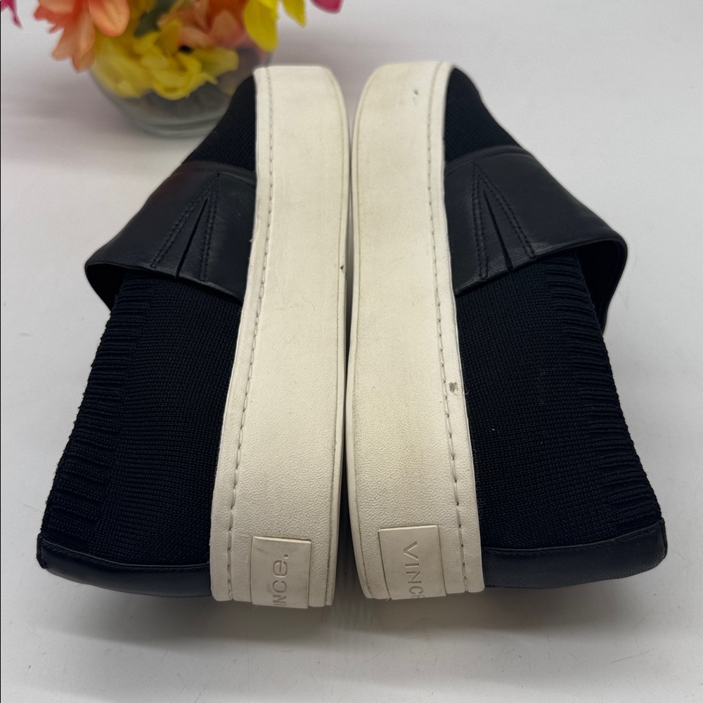 Vince Black Slip-On Shoes SNK9328D - Picture 5 of 7